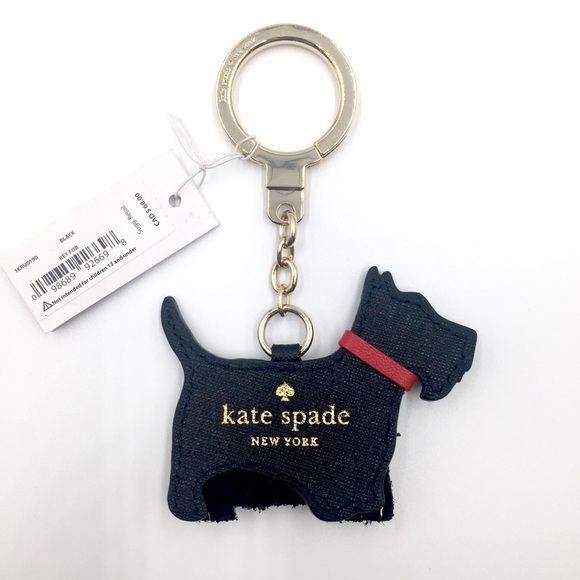 ❤️SOLD❤️Kate Spade Lu Lu Scottie Dog Keychain - Picture 4 of 4